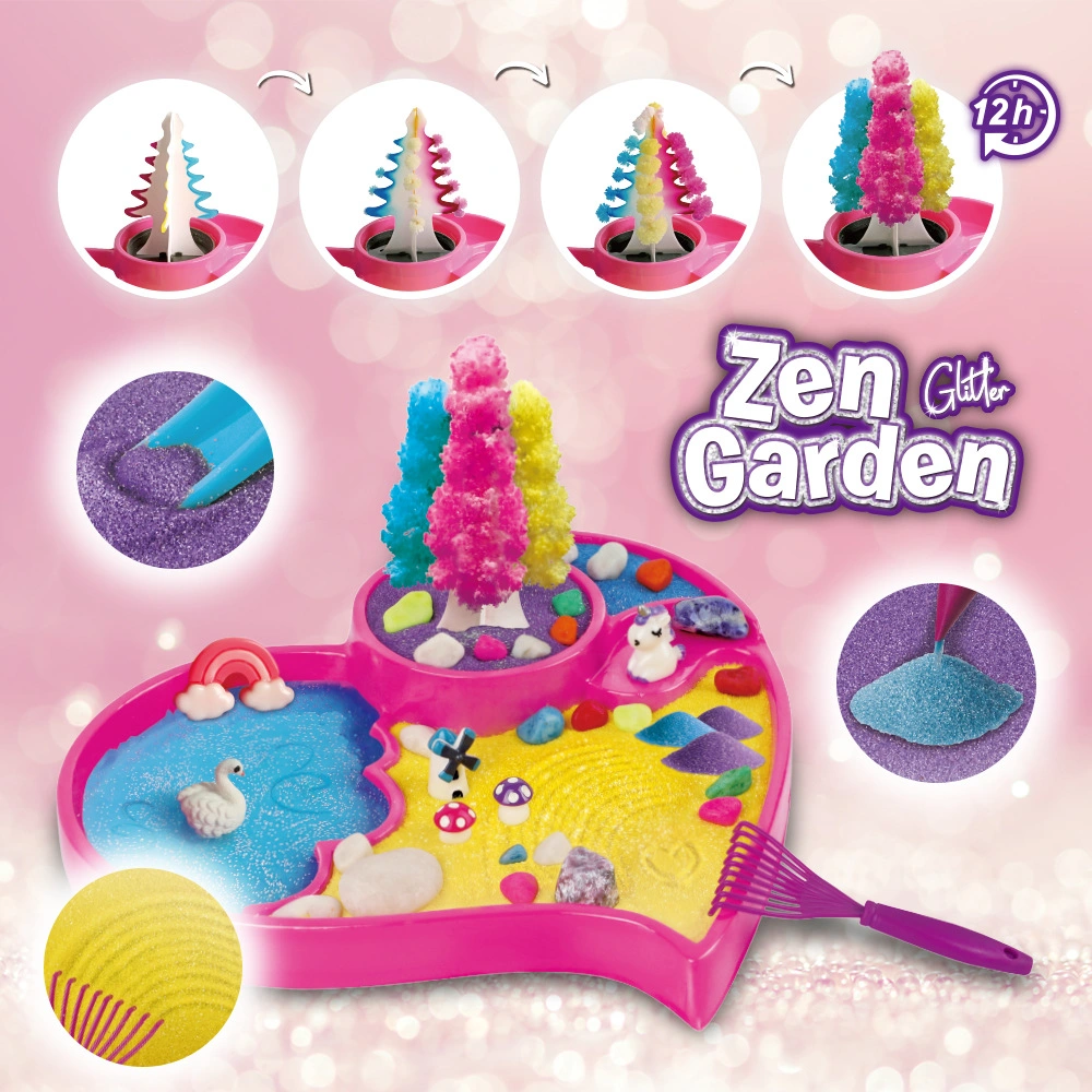 Magic Zen Garden Kit for Kids Girls Educational DIY Arts &amp; Crafts Toys, Creative Fun Science Experiment Set for Girls 7-14 Years