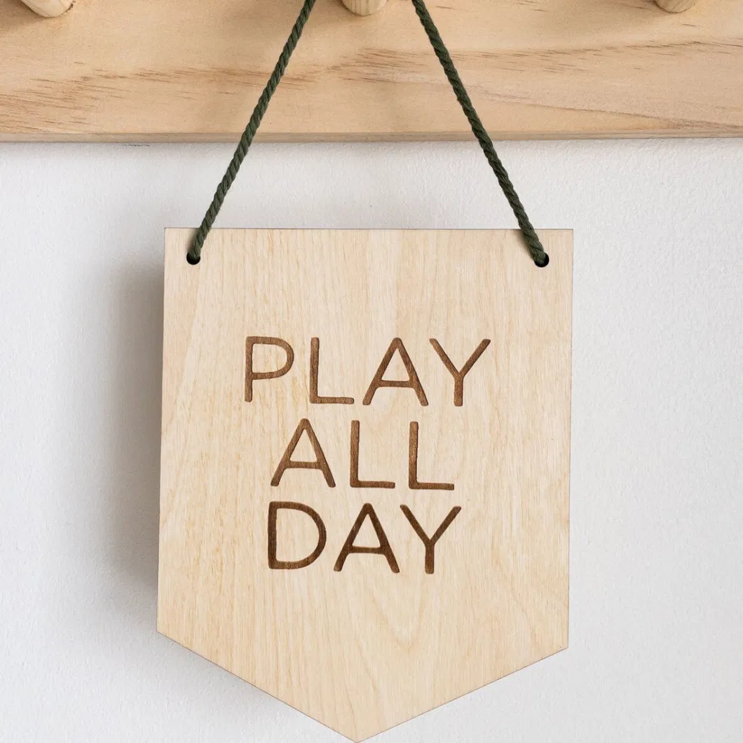 Playroom Decor Room Game Flag Modern Kids Wall Art