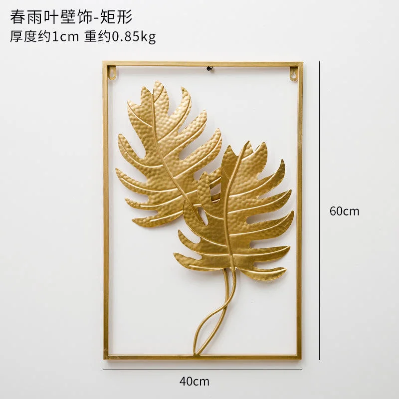 Wall Decor Flower Large Interior Bedroom Living Room Display Hanging Metal Modern Gold Luxury Art Decorative Home Wall Decor