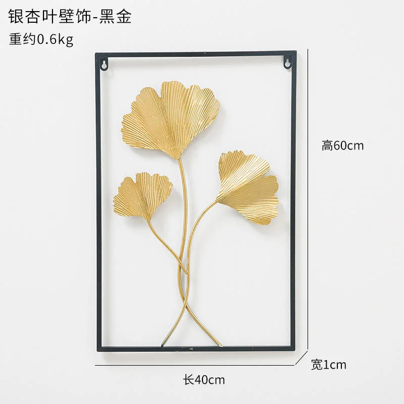 Wall Decor Flower Large Interior Bedroom Living Room Display Hanging Metal Modern Gold Luxury Art Decorative Home Wall Decor